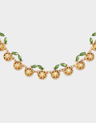 LEMON COLLAR NECKLACE YELLOW