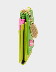 NET WORTH WALLET GREEN