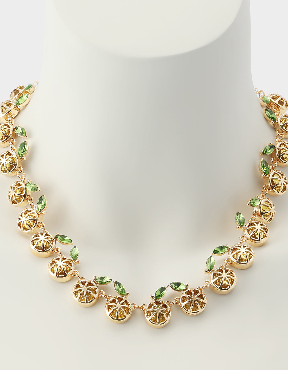 LEMON COLLAR NECKLACE YELLOW
