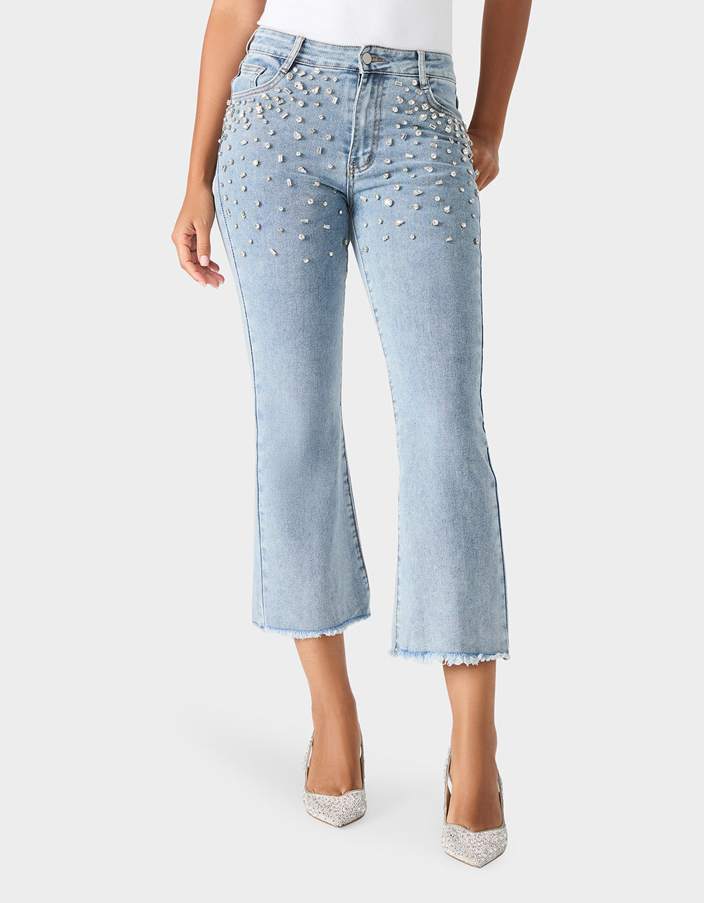 JEWELED JEANS
