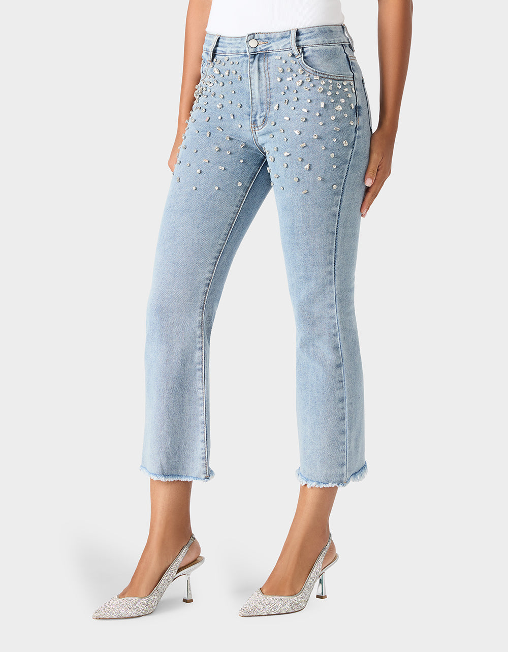JEWELED JEANS