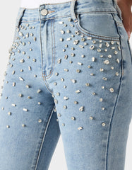JEWELED JEANS