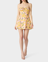 LOVELY LEMONS DRESS PINK