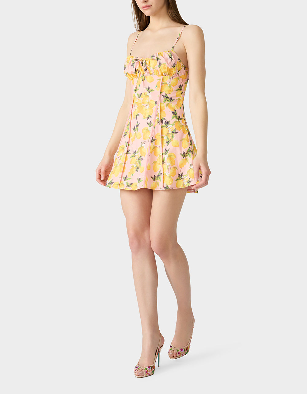 LOVELY LEMONS DRESS PINK