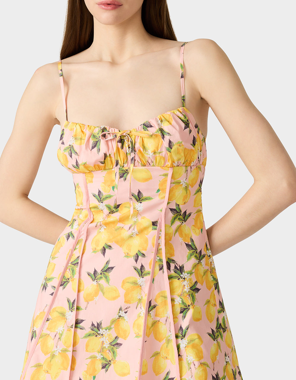 LOVELY LEMONS DRESS PINK