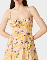 LOVELY LEMONS DRESS PINK