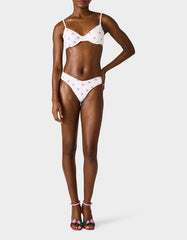 MINI BOWS BIKINI SET WHITE