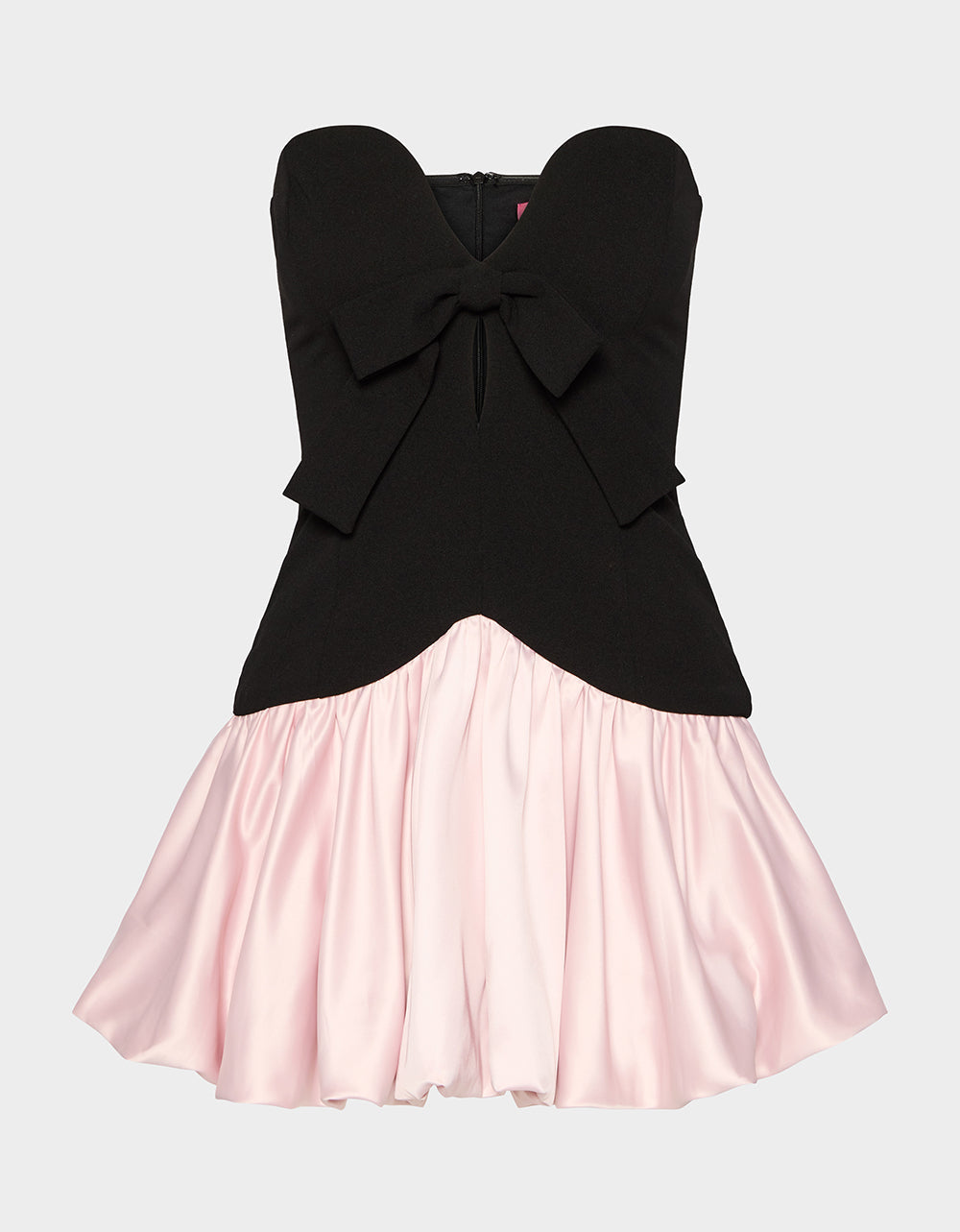 BETSEY'S BOW DRESS BLACK MULTI