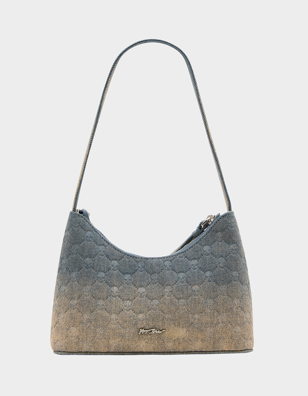 HEADLINER DEBOSS SHOULDER BAG DENIM