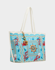 NAUTI & NICE TOTE BLUE/MULTI