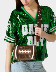 BLITZ & GLITZ WALLET ON CHAIN BROWN