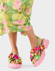 JEROMY GREEN FLORAL MULTI