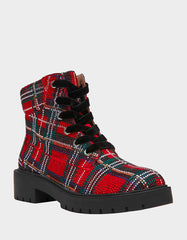 HUDSN RED PLAID
