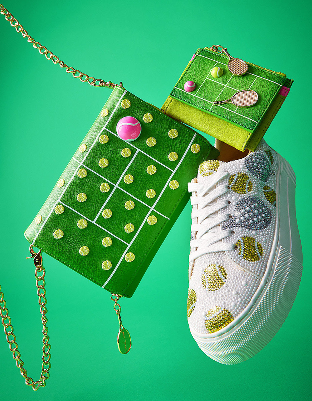 NET WORTH WALLET GREEN